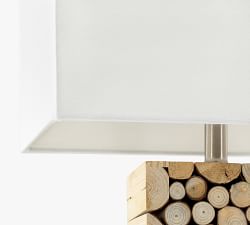 Ebury Wood Table Lamp (27")