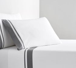 Parker Organic Percale Pillowcases - Set of 2