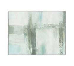 Spa Layers Framed Canvas