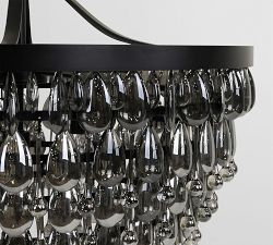 Ordman Crystal Round Chandelier (28")