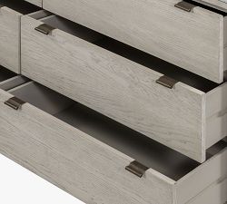 Geary Marble Top 6-Drawer Dresser (60")