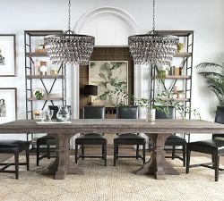 Ordman Crystal Round Chandelier (28")