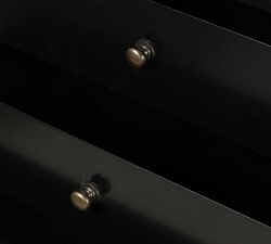 Harmon Metal Open Bookcase with Drawers