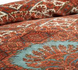 Sabrina Print Velvet Duvet Cover &amp; Shams