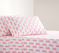 Lilly Pulitzer Pineapple Organic Cotton Pillowcases - Set of 2