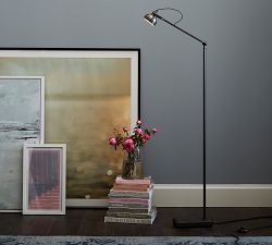 Seville LED Iron Floor Lamp (52")