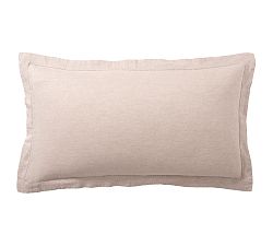 Open Box: Belgian Flax Linen Sham, King Set of 3 - Smoky Quartz