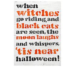 When Witches Go Riding - Wood