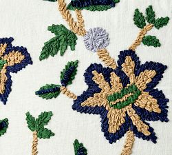 Acel Embroidered Pillow Cover