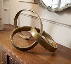 Boundless Brass Metal Sculpture