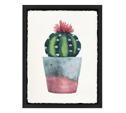 Potted Cacti Paper Print