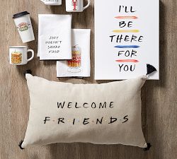 Friends Welcome Pillow Cover