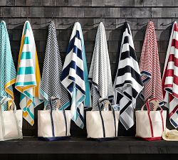 Mini Stripe Beach Towel