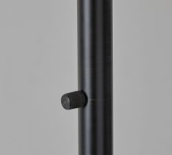 Payton Metal Arc Floor Lamp (74")