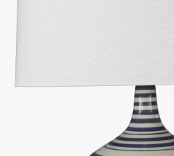 Flintlock Ceramic Table Lamp (26")