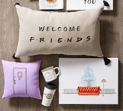 Friends Welcome Pillow Cover