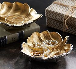 Gold Leaf Tray