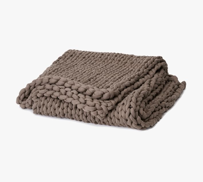Bearaby Weighted Tencel Napper Blanket | Pottery Barn