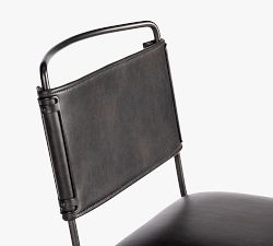 Perkins Leather Swivel Desk