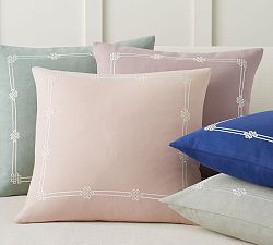 Emilia Embroidered Pillow Cover