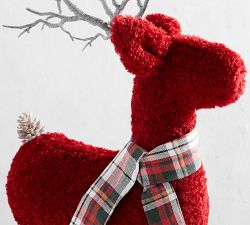 Cozy Teddy Reindeer