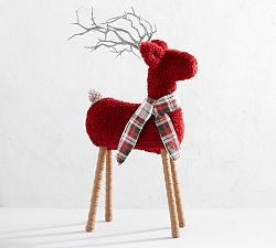 Cozy Teddy Reindeer