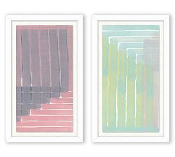 Layers &amp; Lines Paper Print