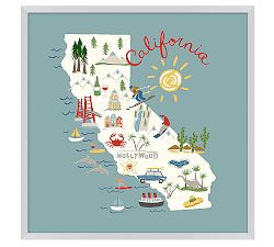 California Framed Print