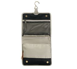 Rive Toiletry - Taupe/Cognac