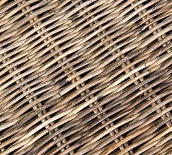 Rattan Shoe Storage Bench