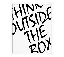 Think Outside Framed Print