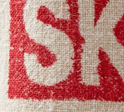 Ski Lodge Grainsack Lumbar Pillow Cover