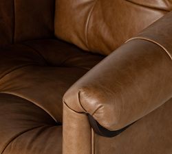 Illiana Leather Swivel Desk Chair
