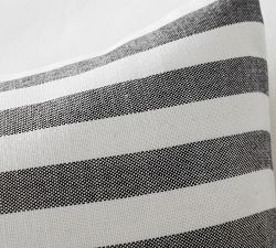 Cozy Contrast Gray Outdoor Pillow Set