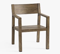 Open Box: Rockport Outdoor Dining Armchair Frame - Faux Wood Gray