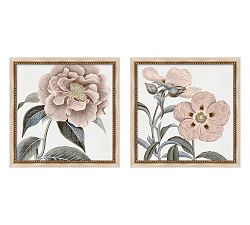 Pastel Petals Hand Embellished Paper Print