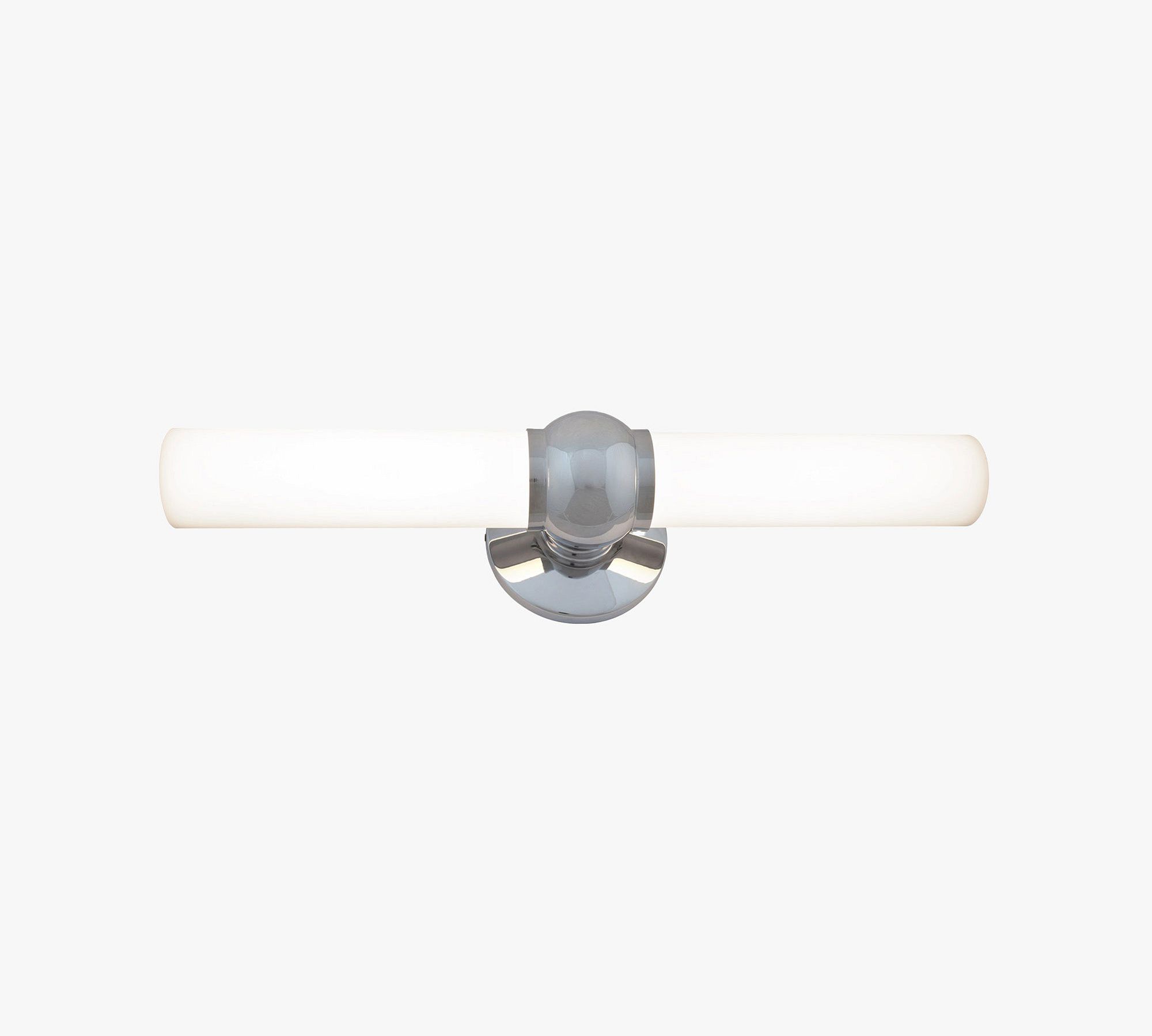 Open Box: Ruthin Double Sconce (20") - Chrome by Pottery Barn
