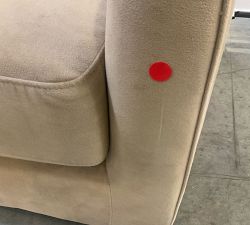 Open Box: Remmy Swivel Petite Swivel Chair (32") - Performance Everydayvelvet™ Camel