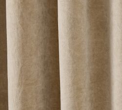 Velvet Stone Washed Curtain