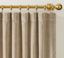 Velvet Stone Washed Curtain