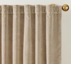 Velvet Stone Washed Curtain