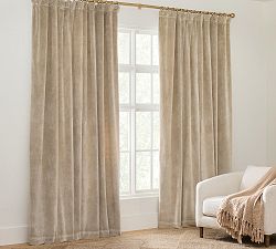 Velvet Stone Washed Curtain