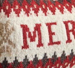Merry Fair Isle Lumbar Pillow Cover