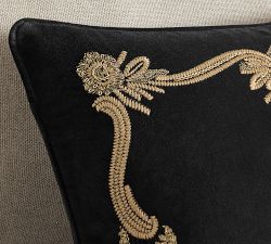 Zardozi Embellished Pillow Cover