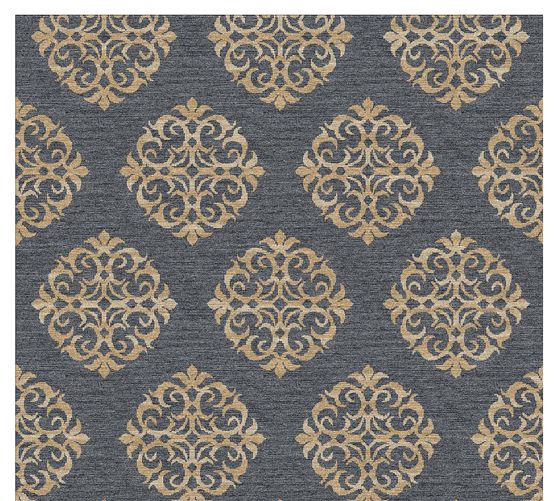 Empire Scroll Wool Rug by Pottery Barn
