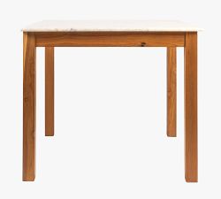 Doherty Square Marble Top Dining Table (35")