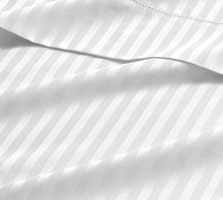 550-Thread-Count Shadow Striped Sateen Pillowcases - Set of 2