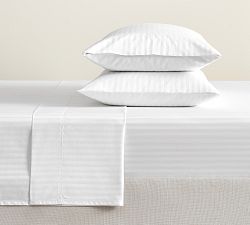 550-Thread-Count Shadow Striped Sateen Sheet Set