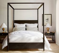 400-Thread-Count Traditional Striped Sateen Sheet Set