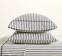 400-Thread-Count Traditional Striped Sateen Sheet Set